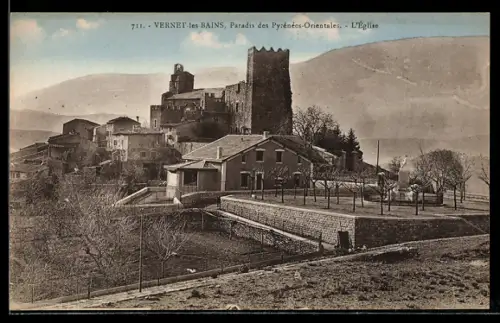 AK Vernet-les-Bains, L'Eglise