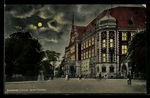 AK Oldenburg i. Grossh., Kaiserliches Postamt