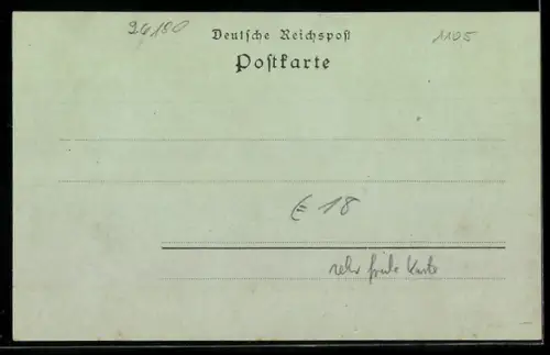 Mondschein-AK Oldenburg, Rathaus, Lambertikirche