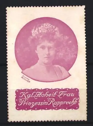 Reklamemarke Prinzessin Rupprecht von Bayern