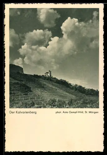 AK Kalvarienberg mit Wallfahrtskirche, Superb-Kamera von Photo-Porst