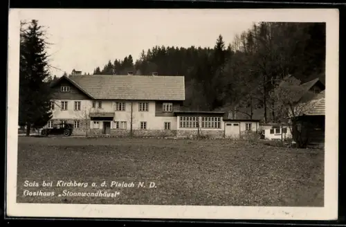 AK Kirchberg a. d. Pielach, Sois, Gasthaus Stoanwandhäusl