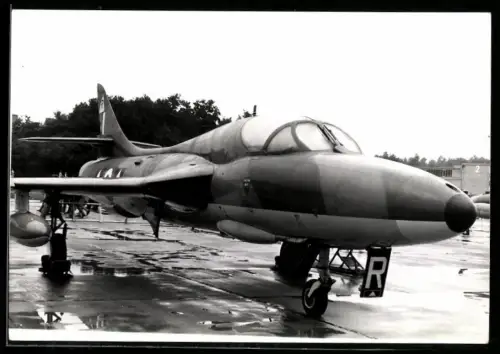 Fotografie Flugzeug Hawker Hunter, Jagdbomber & Abfangjäger der Royal Air Force