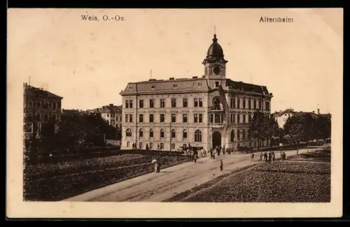 AK Wels /Ob. Öst., Altersheim