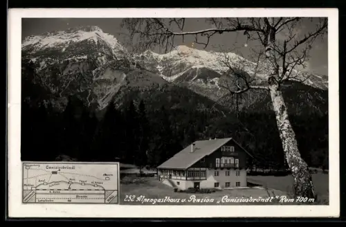 AK Rum, Alpengasthaus und Pension `Canisiusbründl`, Bergpanorama