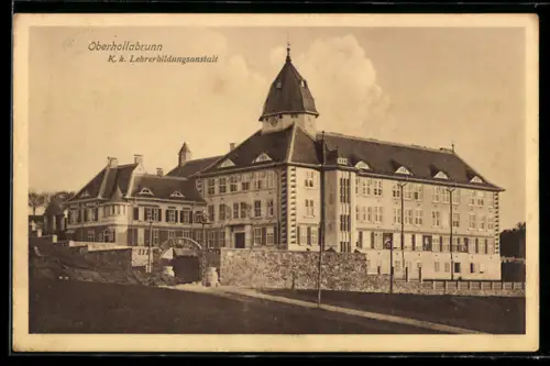 AK Oberhollabrunn, K. k. Lehrerbildungsanstalt