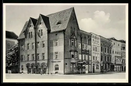 AK Wels /O.Ö., Gasthaus Rathausstüberl