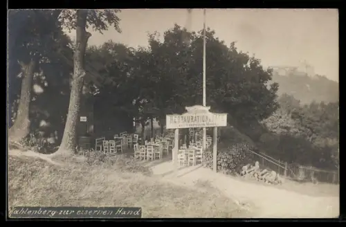 AK Wien, Kahlenberg, Restaurant zur eisernen Hand