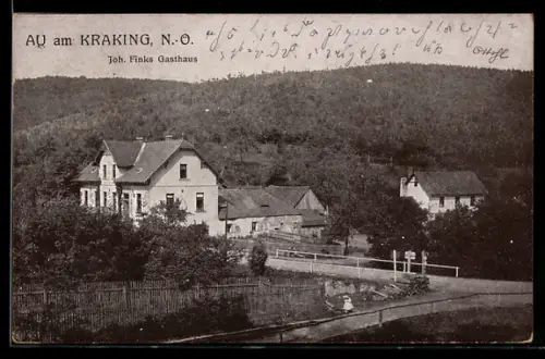 AK Au am Kraking, Joh. Finks Gasthaus