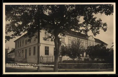 AK Karlstein a. d. Thaya, Bundeslehranstalt für Uhrenindustrie