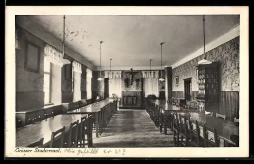 AK Krems a. d. Donau, Institut B. M. V. der Englischen Fräulein, Grosser Studiersaal