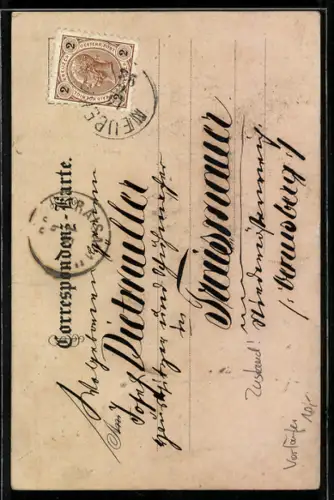 Lithographie Neuberg, Teilansicht