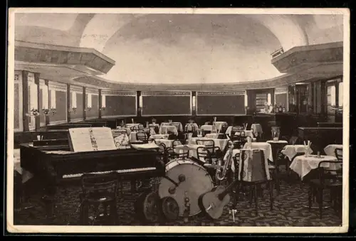 AK Salzburg, Mirabell-Bar, Innenansicht