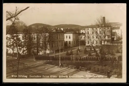 AK Wien, Döbling, Deutsches Rotes Kreuz, Billroth Krankenhaus