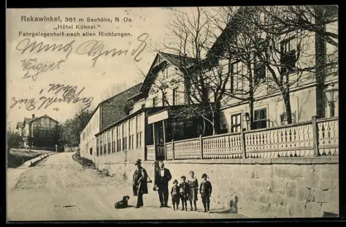 AK Rekawinkel /N.-Oe., Partie am Hotel Kühnel