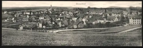 Klapp-AK Bonndorf, Gesamtansicht