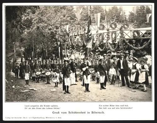 AK Biberach, Schützenfest, Gruppenbild