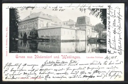 AK Hadersdorf-Weidlingau, Schloss Laudon
