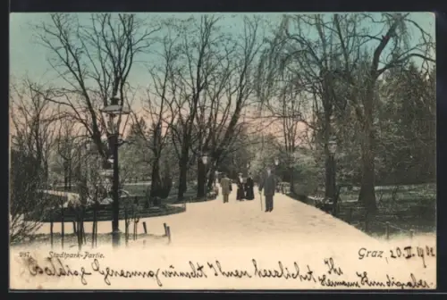 AK Graz, Stadtpark-Partie
