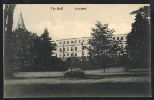 AK Freistadt, Im Schlosspark