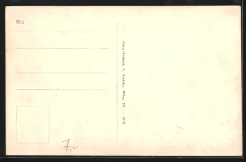 AK Braunau a. Inn, Marktplatz mit Brunnen und Rathaus