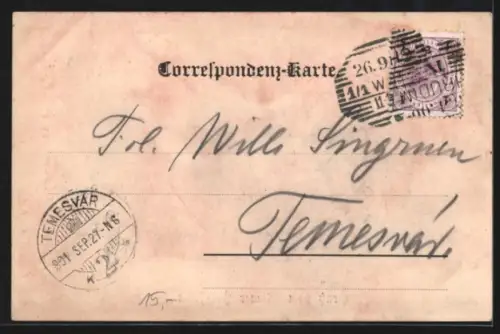 AK Wien, Colosseum, Strassenansicht