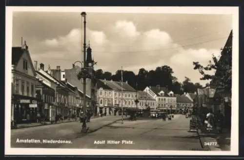 AK Amstetten /Niederdonau,  Platz