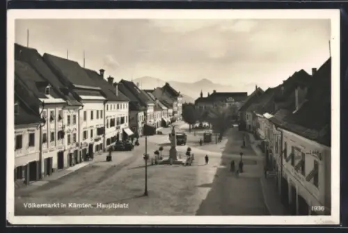AK Völkermarkt in Kärnten, Partie am Hauptplatz
