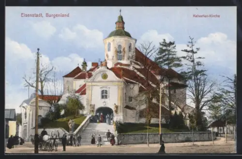 AK Eisenstadt /Burgenland, Kalvarien-Kirche