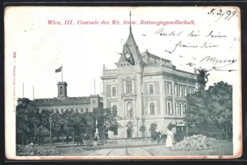 AK Wien, Zentrale der Wiener Freiwilligen Rettungsgesellschaft