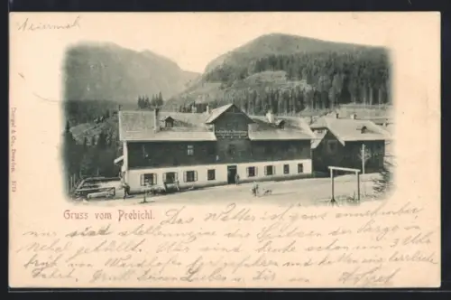 AK Prebichl, Hôtel Reichenstein
