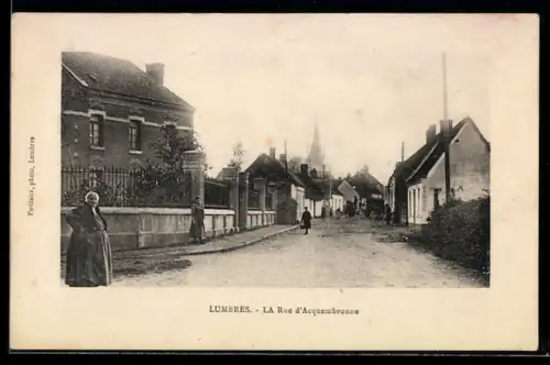 AK Lumbres, La rue d`Acquembronne
