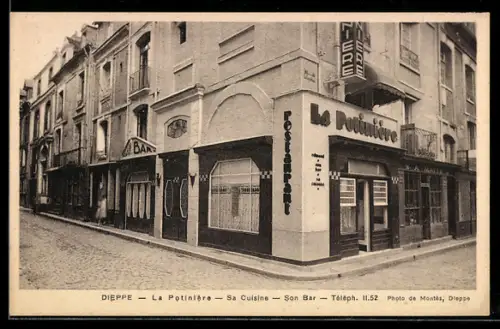 AK Dieppe, La Potinière, Sa Cuisine, Son Bar