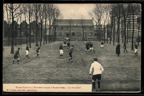 AK Armentières, Ecole Nationale Professionnelle, Le Foot-Ball