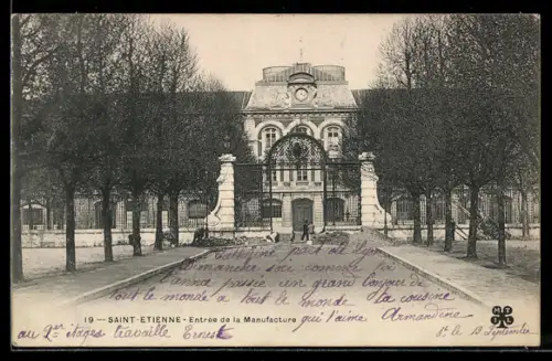 AK Saint-Etienne, Entrée de la Manufacture