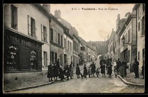 AK Vaujours, Rue de Coubron, L`Union Commerciale