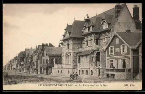 AK Le Touquet-Paris-Plage, Le Boulevard de la Mer
