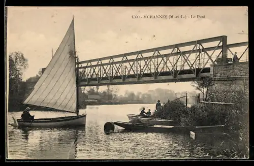AK Morannes /M.-et-L., Le Pont