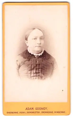 Fotografie Adam Gosney, Sherborne, Porträt einer Dame