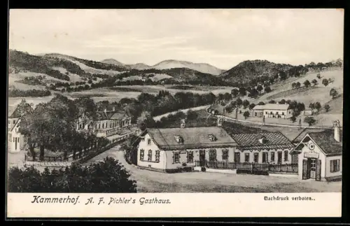 AK Hofstetten-Grünau, Kammerhof, A. F. Pichler`s Gasthaus