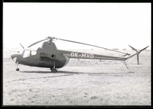Fotografie Hubschrauber - Helikopter Kennung OK-MVD