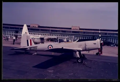 Fotografie Flugzeug De Havilland Canada DHC-1 Chipmunk T10 WD289 auf dem Flughafen Berlin-Tempelhof