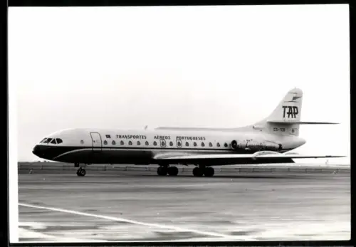 Fotografie Flugzeug Sud Aviation 210 - Caravelle, TAP Transportes Aereos Portugueses CS-TCB