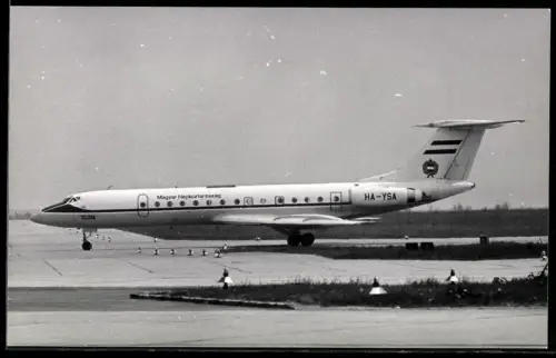 Fotografie Flugzeug Tupolev 134A, Magyar-Nepköztarsasag Kennung HA-YSA