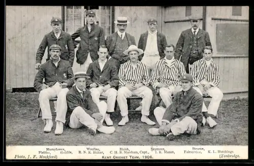 AK Kent Cricket Team, 1906