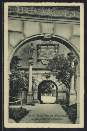 AK Rosenburg im Kamptale, Inneres Schlosstor