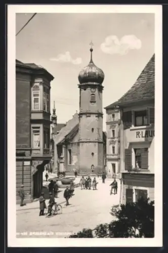 AK Bregenz a. B., Blick zur Seekapelle