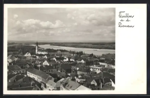 AK Tulln a. d. Donau, Panorama des Ortes