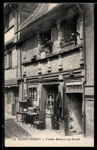 AK Saint-Brieuc, Vieilles Maisons rue Fardel