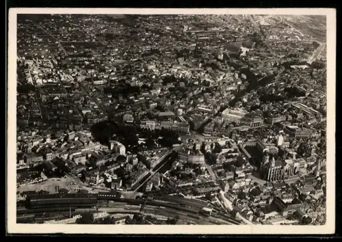 AK Dijon /Côte-d`Or, À vol d`oiseau